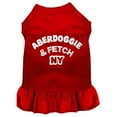 thumbnail image 1 of Aberdoggie Ny Screen Print Dress Red Xl (16), 1 of 1