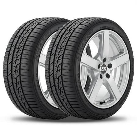 Pair of 2 Sumitomo HTR A/S P03 235/45R19 99W Performance All Season Tires 45000 MILE ASP23 / 235/45/19 / 2354519 Fits: 2013-19 Ford Escape Titanium, 2022-23 Jeep Compass Red