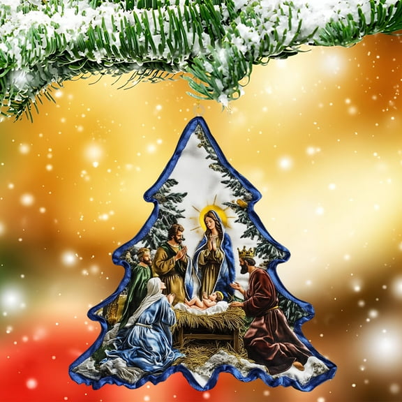 TNDBKQWR Christmas Nativity Decor Nativity Ornament, Christmas Nativity Scene Decorations, Christmas Nativity Scene Decor(1PCS)