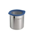 thumbnail image 2 of Tramontina Style 4-Piece Stainless Steel Canister Set with Silicone Lids, Blue, Dishwasher Safe, 2 of 5