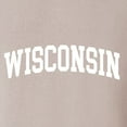 thumbnail image 6 of Wild Bobby State of Wisconsin College Style Unisex Hoodie Sweatshirt, 6 of 6
