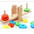 thumbnail image 2 of DEEPCRAFF Toy Building Sets Kids Construction Toys 1Pack Wood Assorted Color, 2 of 6