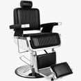 thumbnail image 1 of Sillon de Barberia Nanofort Silla Reclinable Premium Giro 360 Negro, 1 of 7