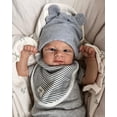 thumbnail image 2 of Lovely Reborn Baby Dolls - 17" Realistic Baby Doll Lifelike Baby Boy Real Life Baby Doll with Cloth Body with Accessories Gifts for Kids 3+, 2 of 6