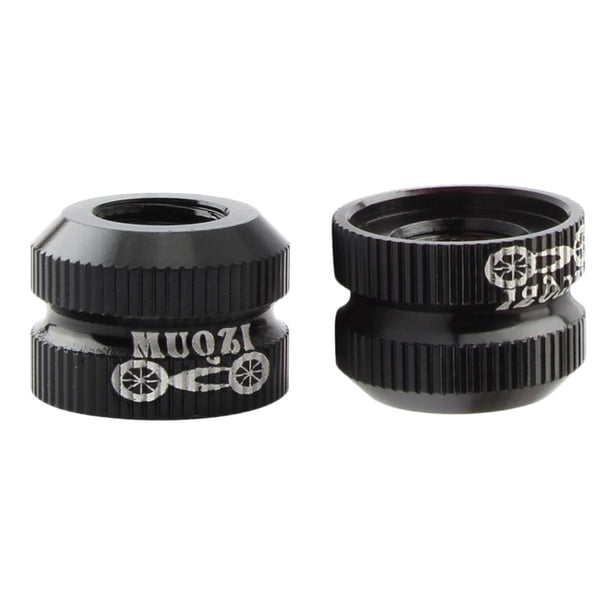 Tapas de Válvula de Neumático de Bicicleta Sunnimix Color Negro