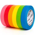 thumbnail image 1 of Cinta adhesiva Craftzilla, 6 rollos, 300 m x 2,5 cm, para pintores de colores, 1 of 9