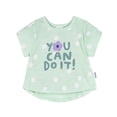 thumbnail image 3 of Gerber Baby and Toddler Girl Short Sleeve T-Shirts, 3-Pack, Sizes 12 Months - 5T, 3 of 7