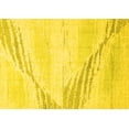 thumbnail image 1 of Ahgly Company Machine Washable Indoor Rectangle Abstract Yellow Modern Area Rugs, 8' x 10', 1 of 4