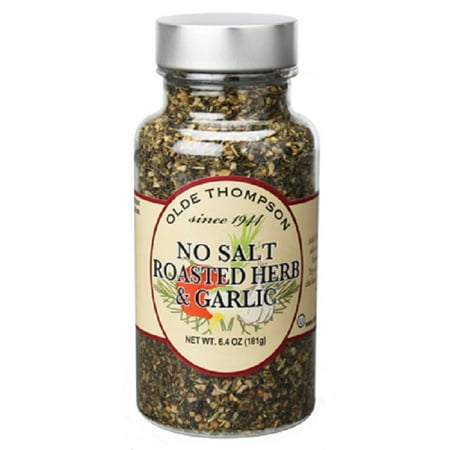 - Olde Thompson 1400-66 No Salt Roasted Herb and Garlic, 6.4 Ounce