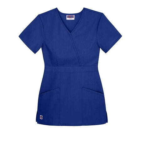 

Sivvan Women s Scrubs Mock Wrap Top Available in 12 Colors