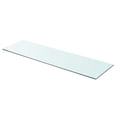 thumbnail image 1 of vidaXL Shelf Panel Glass Clear 90x25 cm, 1 of 2