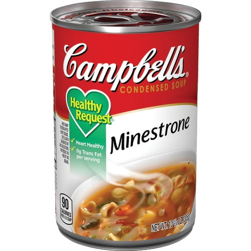 Campbell's Condensed Healthy Request Minestrone Soup, 10.75 oz ...