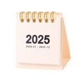 thumbnail image 5 of balikha Small Desktop Calendar Versatile Efficient 2025 Mini Calendar Stand up Calendar for Planner Daily Home Supplies White, 5 of 9