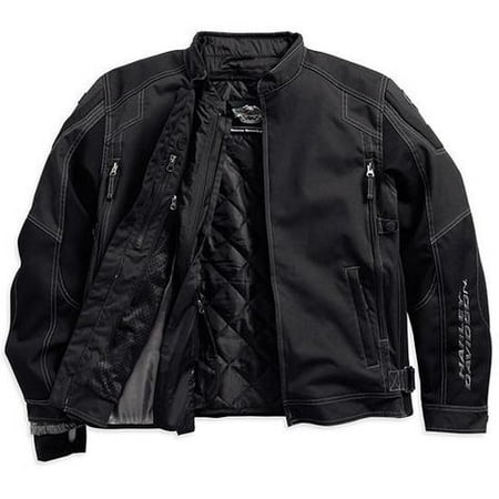 Harley Davidson Motorcycle Jackets - Harley-Davidson Men's Hi-Vis Switchback Riding Jacket, Black 98099-16VM