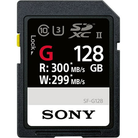 Sony SF-G Series SF-G128 Flash memory card 128 GB UHS-II U3 /Class10 SDXC