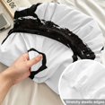 thumbnail image 4 of Twin Sze Fitted Sheet Set - Halloween 2 Piece Bedding Sets 16" Deep Pocket Fitted Sheet with 1 Pillowcase, Black Spooky Castle Bats Tree Silhouette Brushed Microfiber Hotel Luxury Bed Sheets, 4 of 9