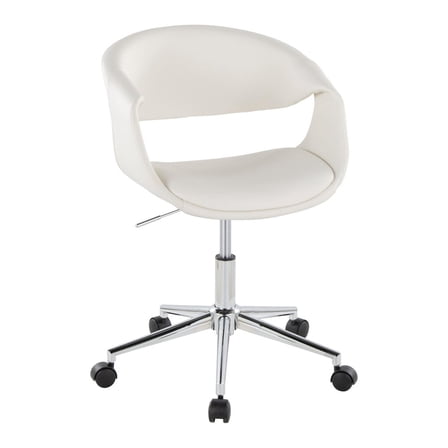 LumiSource Curvo Upholstered 5-Star Task Chair