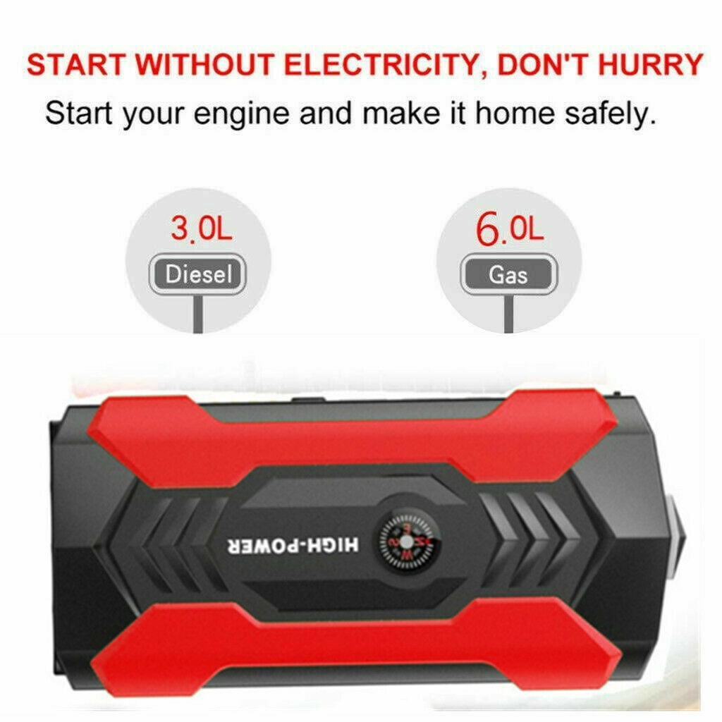 Tagital Car Jump Starter, 27800mAh Portable Charger Power Bank with LED Flash Light