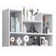 thumbnail image 1 of Estantería De Gabinete Colgante Multifuncional Estilo Modern Xtellar blanco, 1 of 3