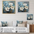 thumbnail image 4 of Designart "Beauty In Dogwood Whispers" Dogwood Floater Framed Canvas Art Print, 4 of 5
