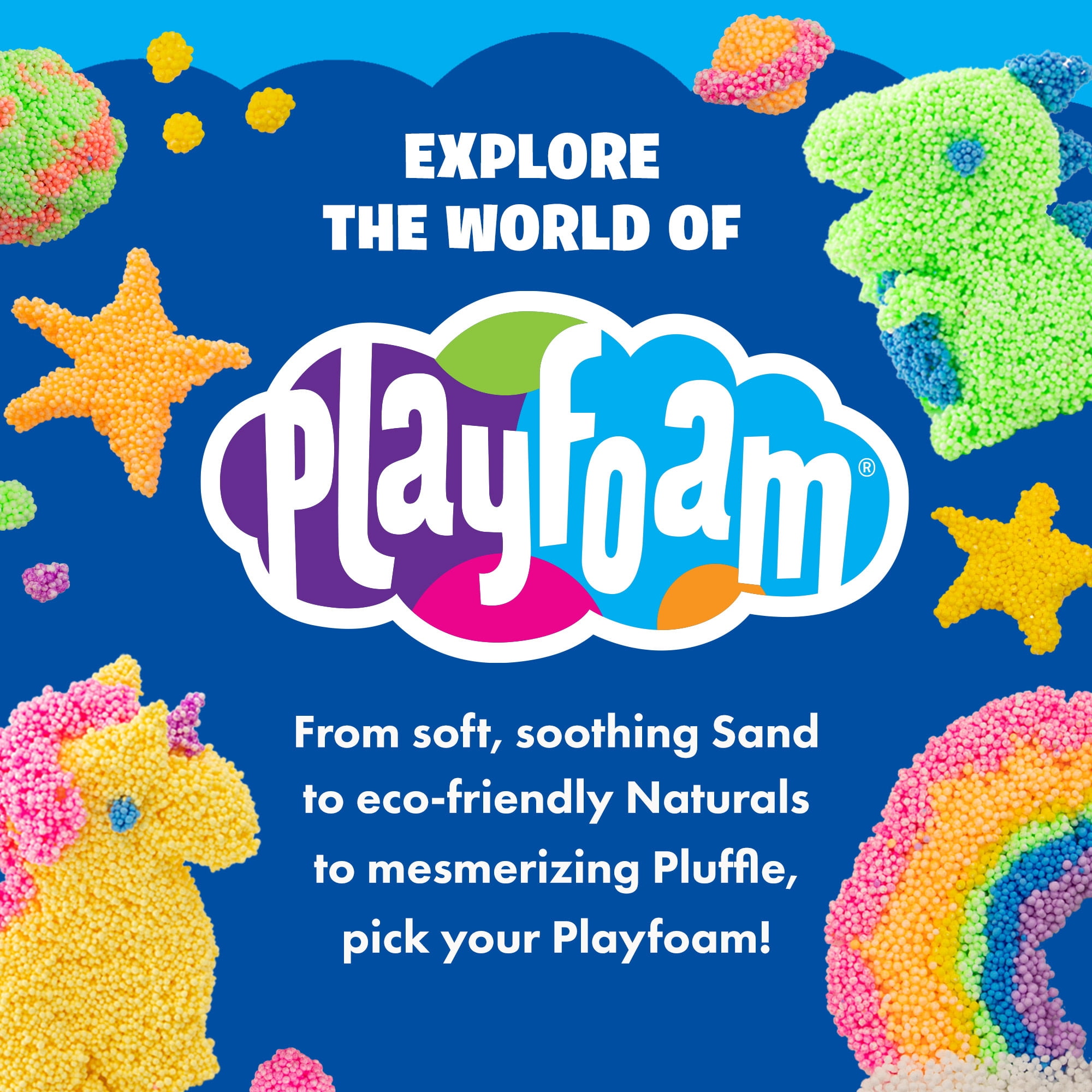 Educational Insights Playfoam Shape & Learn Feelings for Ages 3+, Sensory Shape Sorting Toy