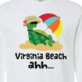 thumbnail image 4 of Inktastic Virginia Beach Virginia Long Sleeve T-Shirt, 4 of 5