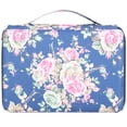thumbnail image 2 of 200 Slots Colored Pencil Case with Zipper Closure Pencil Holder Large Capacity Rose Printed Pen Organizer Storage Case for Artist, Markers, Watercolor Pens, 2 of 7