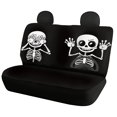 thumbnail image 5 of Uourmeti Rear Seats Protectors for Car Accessories Interior Car Interior, Cute Skeleton Pattern 2 Pack Back Seat Protectors Waterproof Non-Slip, 5 of 7