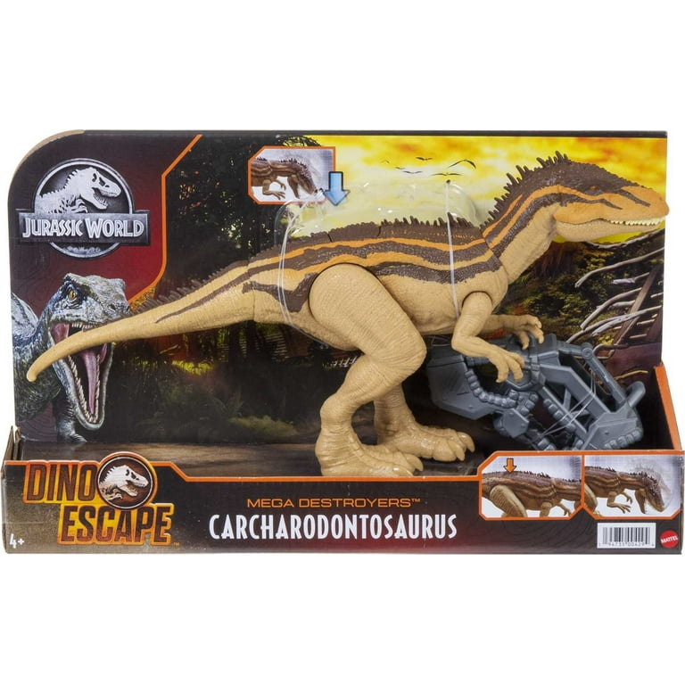 Jurassic World Figurine Carcharodontosaurus Méga Ravageur