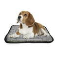 thumbnail image 2 of PKQWTM Old grey cedar barn doors Pet Dog Cat Bed Pee Pads Mat Cushion Potty Dogs Blankets Crate Bed Kennel 14x18 inch, 2 of 3