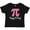 AB-Black, variant on Inktastic Happy Pi Day Pink Math Symbol Girls Baby T-Shirt