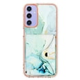 thumbnail image 2 of TECH CIRCLE Stylish Case for Samsung Galaxy A05 (6.7") - Premium TPU/PU Leather Phone Case [Built-in Wallet Feature] Lightweight Cute Marble Durable Cover, Green, 2 of 7