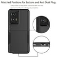 thumbnail image 6 of For Motorola Moto G Stylus 5G 2024 Case ,2 in 1 Phone Case for Moto G Stylus 5G 2024 6.7 inch ,Takfox Shockproof Heavy Duty Armor Hard Plastic & Rubber Rugged Full Body Bumper Cover -Black, 6 of 12