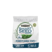 1 pc Pennington Smart Seed Pennsylvania State Mixed Sun or Shade Grass Seed and Fertilizer 3 lb