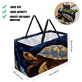 thumbnail image 2 of Turtle Large Capacity Reusable Foldable Cube Organizer with Oxford Cloth Material - Ideal Shopping Basket, Shopping Bags, and Storage Box Solution, 2 of 7