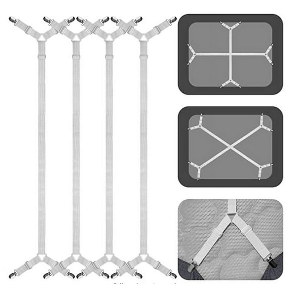 Bed Sheet Holders Straps Fasteners - Triangle Sheet Fasteners Fitted Flat Sheet Corner Holder