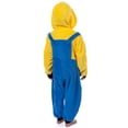 thumbnail image 4 of Minions Union Suit Toddler Boy's Fleece Kigurumi Hooded One Piece Pajamas Sleepwear Loungewear, 4 of 6