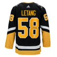 thumbnail image 1 of Kris Letang Autographed Pittsburgh Penguins Alternate Black adidas Jersey, 1 of 3