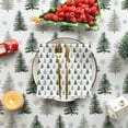 thumbnail image 3 of Horaldaily Christmas Tablecloth 60×104 Inch Rectangular, Christmas Pine Tree Green Washable Table Cover for Party Picnic Dinner Decor, 3 of 6