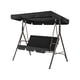 thumbnail image 3 of Funda para silla de columpio para jardín al aire libre, patio, silla de columpio, asiento y cubierta superior, toldo para sombrilla, color negro Methold  HA005105-16, 3 of 6