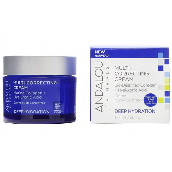 Andalou Naturals - Deep Hydration Multi-Correcting Cream - 1.7 fl. oz.