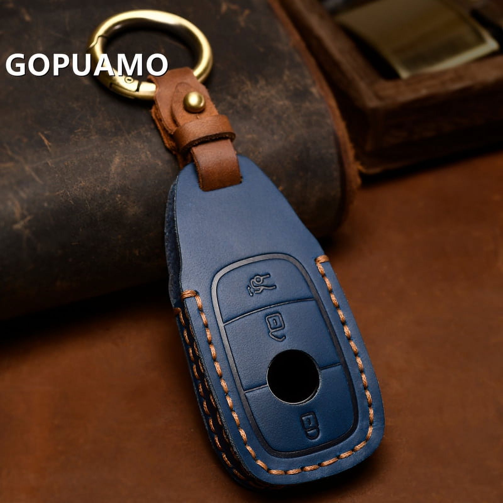 Car Key Fob Case Cover Protector For Mercedes Benz E C G M R S Class W204 W212 W176 GLC CLA GLA AMG Car Accessories Keychain