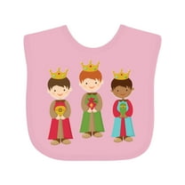 Inktastic Christmas Three Wisemen Boys or Girls Baby Bib