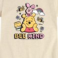 thumbnail image 2 of Winnie the Pooh - Bee Kind - Toddler Girls Fitted Short Sleeve T-Shirt, 2 of 4