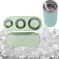 3 Grid Silicone Ice Cube Container with Ice Pack Fruit And Sticks for
