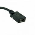 thumbnail image 3 of JSER Micro USB 5pin Male to Mini USB 5Pin Female Data Charge Cable 10cm, 3 of 7