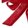 thumbnail image 4 of Diadema antigua para mujer Baoblaze cinturón Hanfu Vino rojo cintas de tela para el cabello, 4 of 8