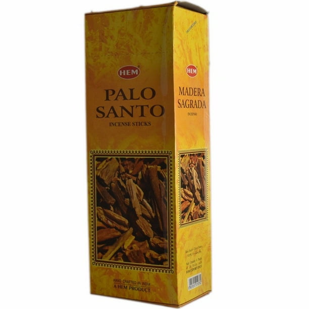 Download Hem Palo Santo Incense, 120 Stick Box - Walmart.com ...