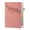 Pink, variant on Dujiujun 2025 Daily Planner Notebook One Page Per Day Jan-Dec 2025 365 Pages Appointments Organization Yearly Daily Journal
