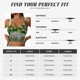 thumbnail image 5 of Fotbe Nature Hand Daisies Art Sujetador Deportivo Largo sin Aros para Mujer con Almohadillas y Soporte Medio, Transpirable y Absorbente, Camiseta Tipo Chaleco o Tank Top-Medium, 5 of 8